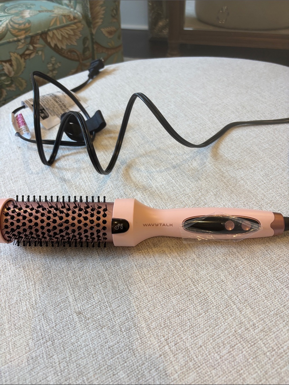 Wavytalk Pink Hot Air Round Brush Styler
